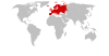 Location of Europe