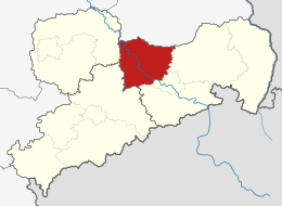 Circondario di Meißen – Localizzazione