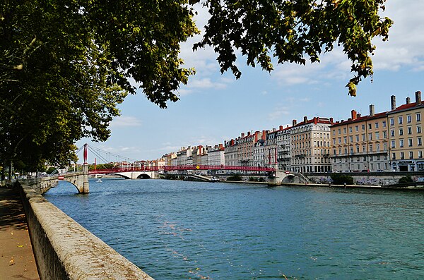 The Saône in Lyon