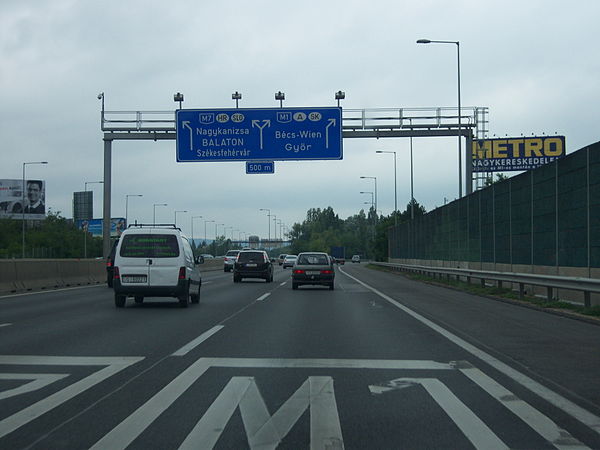 Junction near Budapest