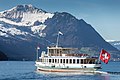 * Nomination MS Titlis departing Brunnen, canton of Schwyz, Lake Lucerne. --JoachimKohlerBremen 12:00, 13 September 2018 (UTC) * Promotion  Support Good quality. --Ermell 12:13, 13 September 2018 (UTC)