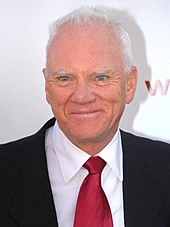 In the live action scenes, actor Malcolm McDowell played the narrator of the episode, simply calling himself "a British person" Malcolm McDowell LF.JPG