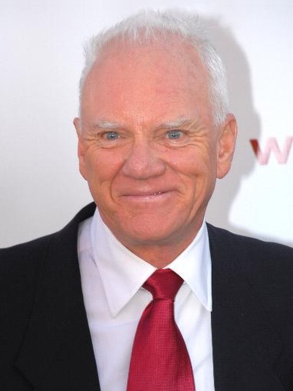 Photo Malcolm McDowell via Wikidata