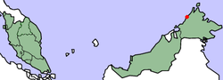 Location in Malaysia
