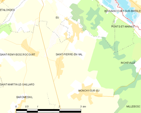 Poziția localității Saint-Pierre-en-Val