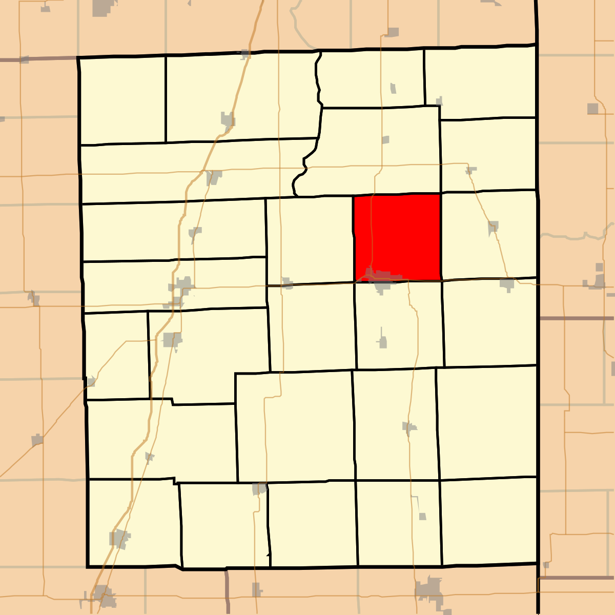 Middleport Township, Iroquois County, Illinois
