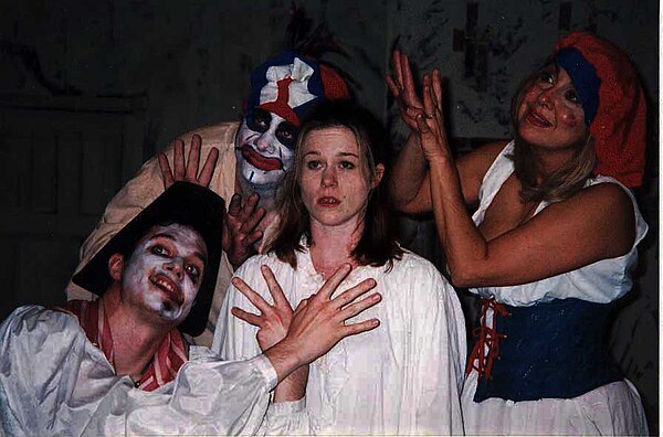 Marat/Sade production at the Theatre of NOTE, 2000, directed by Brad Mays