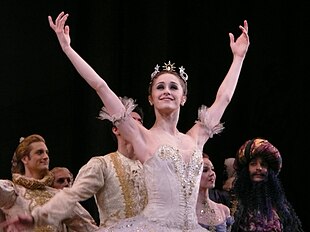 Марианела Нуньес в балете «Спящая красавица», Королевский балет.