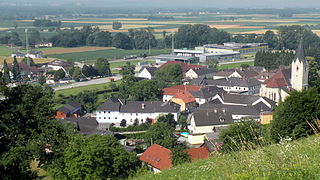 Saxen Place in Upper Austria, Austria