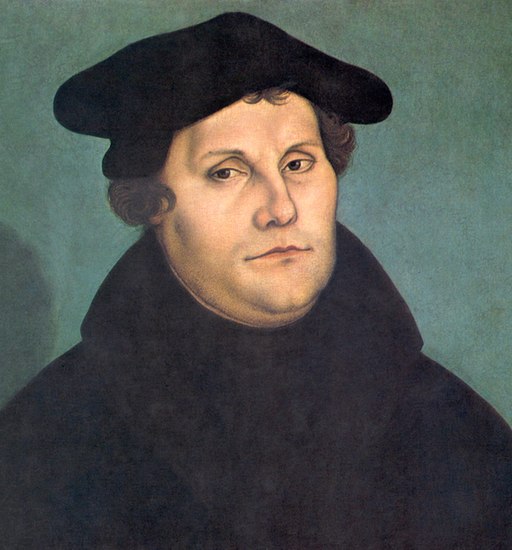 Martin Luther by Cranach-restoration