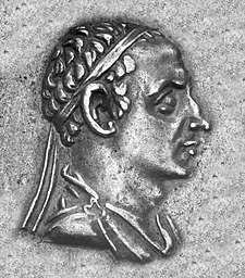 Menander I, portrait from coinage.jpg