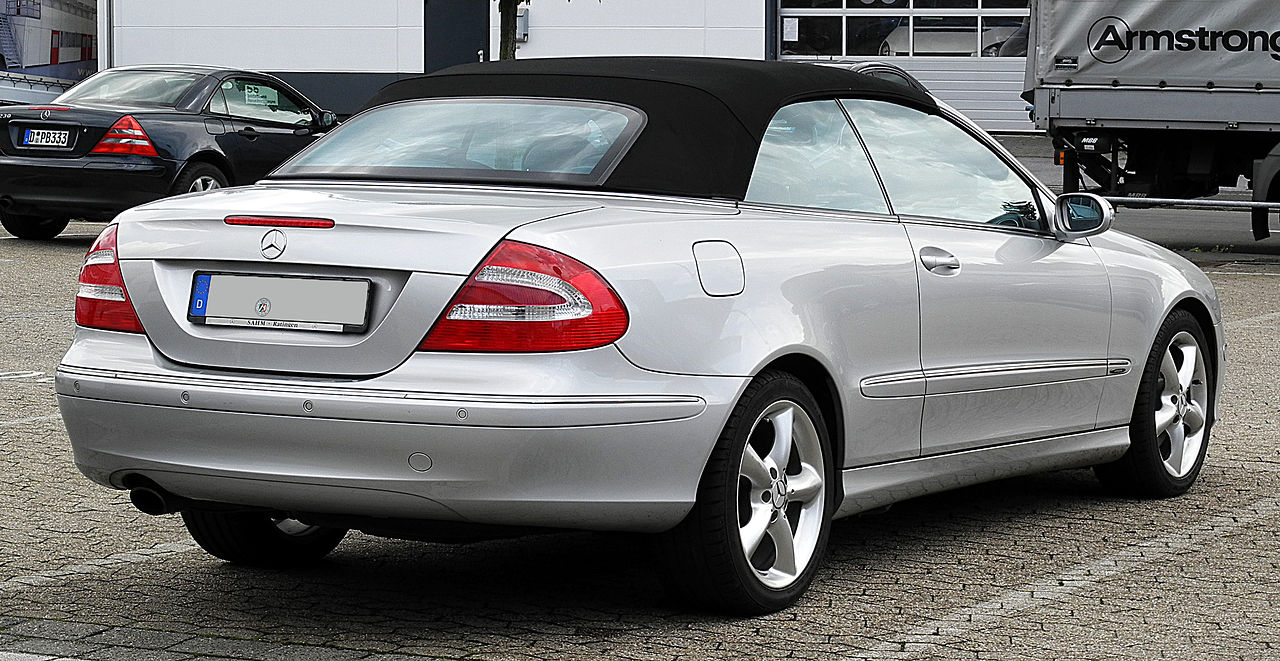 Mercedes clk 320 avantgarde convertible review #1