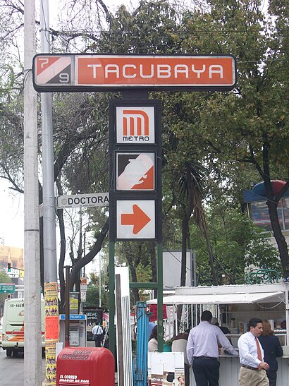 How to get to Metro Tacubaya with public transit - About the place