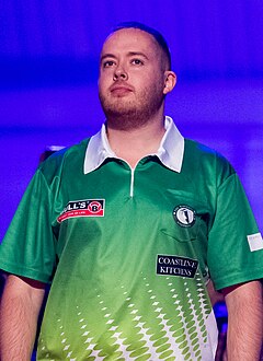 Майкл Смит 6: 3 Стив Леннон - Стив Леннон - 2019249215215 2019-09-06 PDC European Darts Matchplay - 0982 - AK8I7880 (обрезано) .jpg