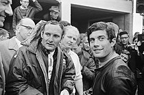 Mike Hailwood en Giacomo Agostini in Assen (1965)