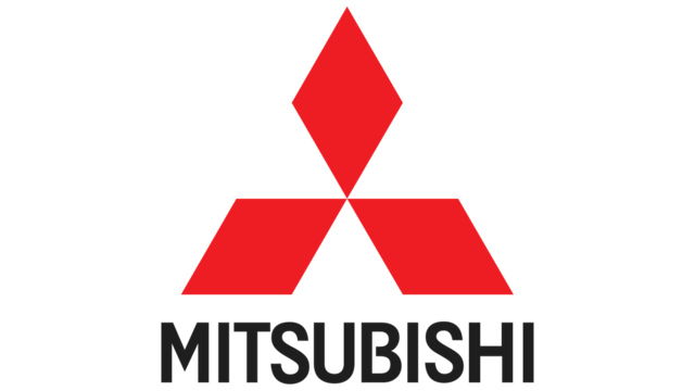 mitsubishi logo black