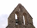 Clocher-mur de l’église Notre-Dame (XIVe siècle).