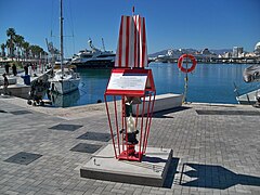 Monument to the Inauguration of the IGY Málaga Marina 01.jpg
