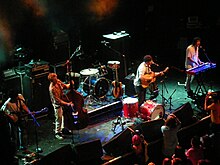 Mumford & Sons performing at Dot to Dot Festival in Bristol on 23 May 2009 Mumfordandsons bristol.jpg