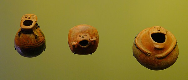 Small ceramic pots filled with food accompanied the mummies in their journey to the afterlife