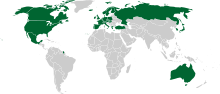 Mitgliedsstaaten der NEA
