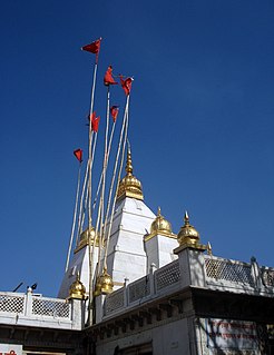 Naina Devi city in Himachal Pradesh, India