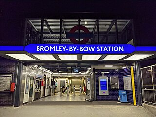 <span class="mw-page-title-main">Bromley-by-Bow tube station</span>London Underground station