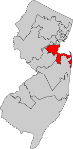 New Jersey's 6th congressional district (2013).svg