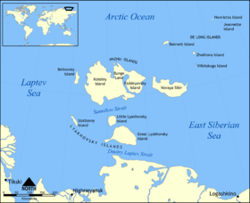A szigetcsoport térképe