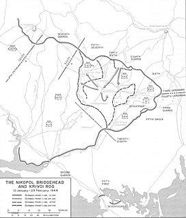 Nikopol–Krivoi Rog Offensive 30 January – 29 February 1944 military offensive