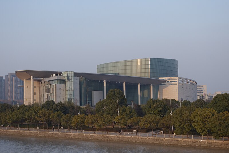 File:Ningbo Grand Theatre near Yaojiang River.JPG