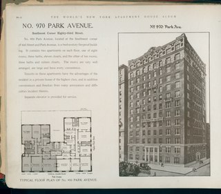 <span class="mw-page-title-main">970 Park Avenue</span> Housing cooperative in New York City, U.S.