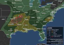 October 20–23, 2019 tornado outbreak warnings and reports.png
