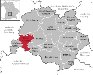 Odelzhausen - Localizazion