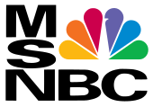 MSNBC's logo used from 1996 until 2009. The "N" in the logo was changed from red to black in 2002. This variant has occasionally been used after 2006 as an alternative logo in a horizontal form. OldMSNBCLogo.svg