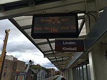 Older arrival prediction sign showing date and time (37971842321).jpg