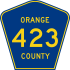County Road 423 marker