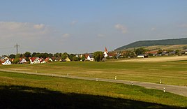 Town view from the southeast