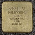 Osten (Oste) Stolperstein Philippsohn, Anna Luisa