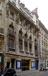 Théâtre Daunou Building in arrondissement of Paris, France