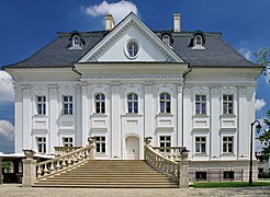 Palace in Borynia in Jastrzębie-Zdrój, Poland. Exterior.