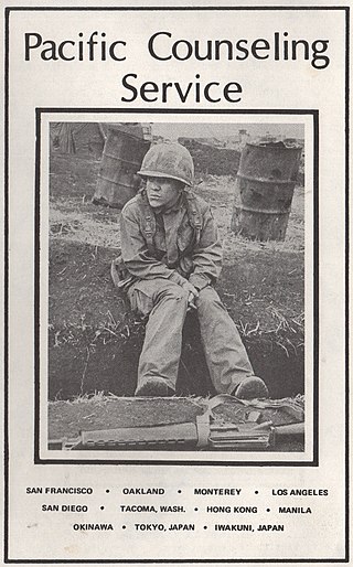 <span class="mw-page-title-main">Pacific Counseling Service</span> Antiwar GI counseling service organization during the Vietnam War