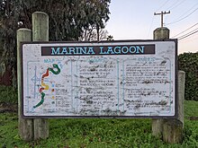 Map of Marina Lagoon at Parkside Aquatic Park (2022) Parkside Aquatic Park, San Mateo - 51792750338.jpg