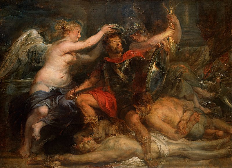 File:Peter Paul Rubens, , Kunsthistorisches Museum Wien, Gemäldegalerie - Krönung des Siegers - GG 695 - Kunsthistorisches Museum.jpg