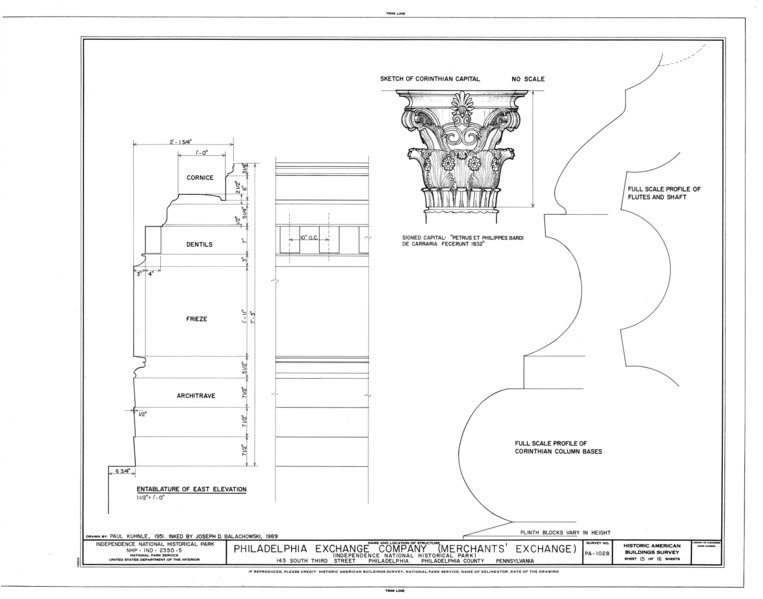 File:Philadelphia Exchange Company, 143 South Third Street, Philadelphia, Philadelphia County, PA HABS PA,51-PHILA,137- (sheet 15 of 16).tif