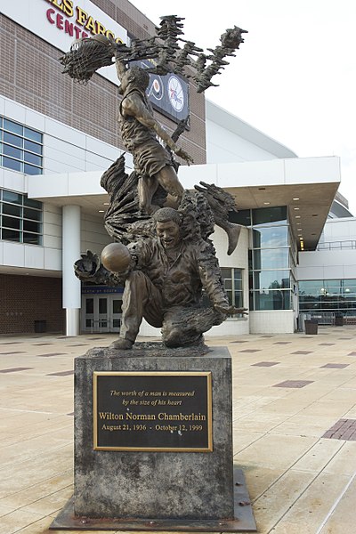 Chamberlain statue in South Philadelphia.