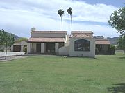 The Ralph H. Stoughton Estate house was built in 1930 and is located at 805 W. South Mountain Avenue. It was listed in the Phoenix Historic Property Register in May 1990 and in the National Register of Historic Places on July 3, 1986, reference #85001475. Boundary adjustments were made in June 2006. It was relisted in the Phoenix Historic Property Register in October 2010.