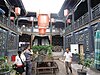 Courtyard of traditional accommodation in Pingyao, China