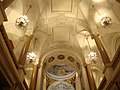 The roof the the entry hall