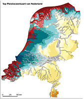 Nederland in het Pleistoceen (2,58 miljoen-11.700 jaar geleden)